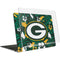 NFL Green Bay Packers Tropical Print MacBook Air 13in (2020) Case plus Skin